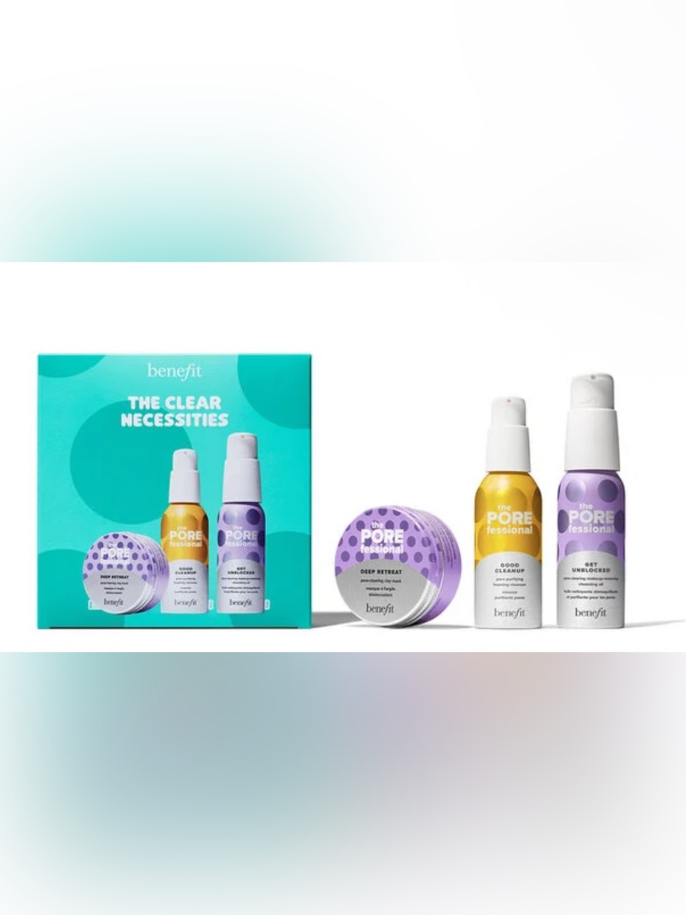 Benefit The Clear Necessessities Skincare Set..